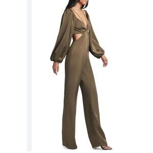 Sachin & Babi Bruni Cutout Long Sleeve Jumpsuit Size 0